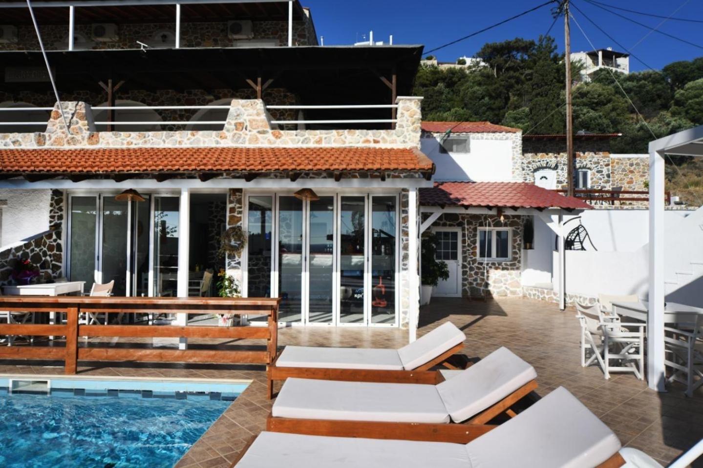 Aparthotel Mary Popi à Panormos  Extérieur photo